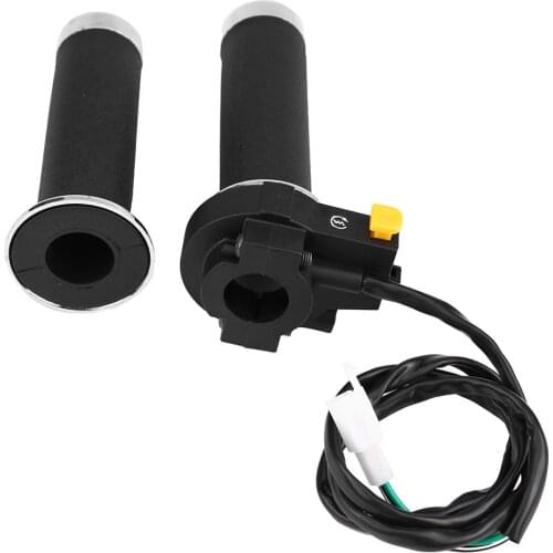 Throttle Control Handlebar Grip Kill Button Switch For 49cc 66cc 80cc Motorized Bicycle Universal For Most Motorcycle Scooter