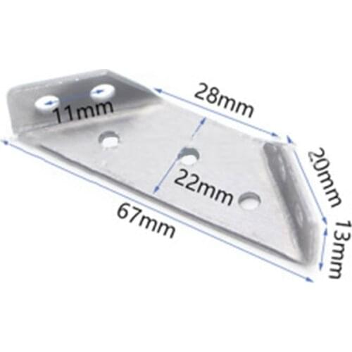 Parts Angle code S/M/L Right Angle Fixed Bracket Tool Accessories Electroplating High Quality