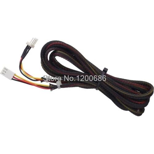 1M 20AWG Cable assembling 3pin nylon braid VH3.96 3.96 Male Female Extension cable led light bar wiring harness