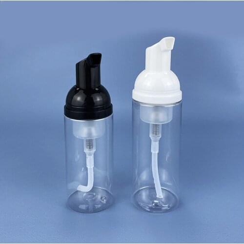 10pcs 30ml 50ml 60ml Foam Bottle Eyelash Cleaning Foam Pump Bottle Travel Foaming Dispensers for Soap Shampoo