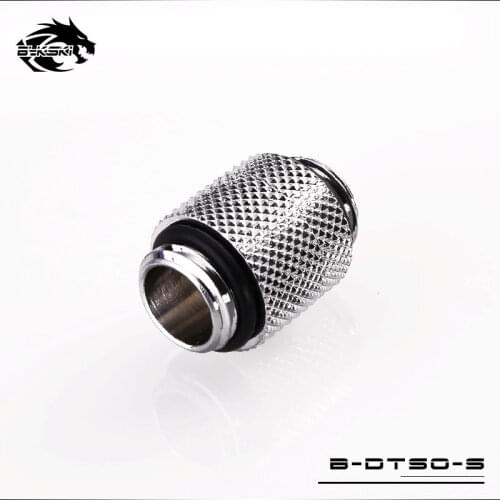 BYKSKI G1/4" Male to Male 360 degree Rotary Connectors / Extender fitting Computer Accessories M to M Fittings B-DTSO-S