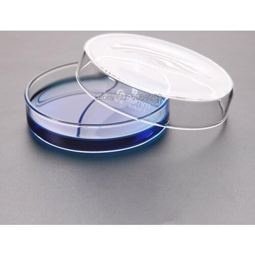 3pcs DIA 90mm Borosilicate glass Petri culture dish Used for the culture of bacteria, cells and lactic acid bacteria in lab
