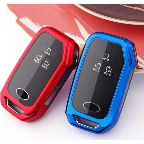 TPU Car Remote Key Case Cover For Kia K5 Sportage R Stinger Sorento Cerato For Kia Carnival Fourth Generation Car Key