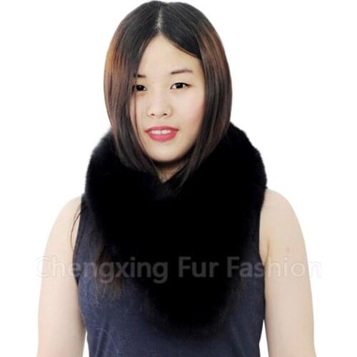CX-S-187A Single Side China Wholesale Cheap Real Fox Fur Scarf
