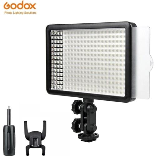 Godox LED308C 3300~5600K Continuous On Camera Video Light Lighting Panel Light Portable Dimmable for Camcorder DSLR Camera