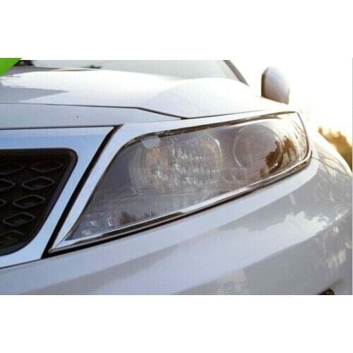 Chrome head light lamp cover trim for Kia Optima K5 2011 2012 2013