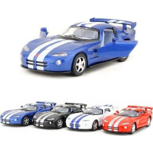 KINSMART DieCast Metal Model/1:36 Scale/Dodge Viper GTSR Super Racing Car/Educational Toy for childrens gift or Collection