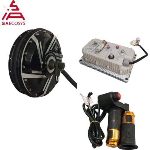 QS MOTOR 8kw spoke hub motor kits 110-120kph for electric motorcycle