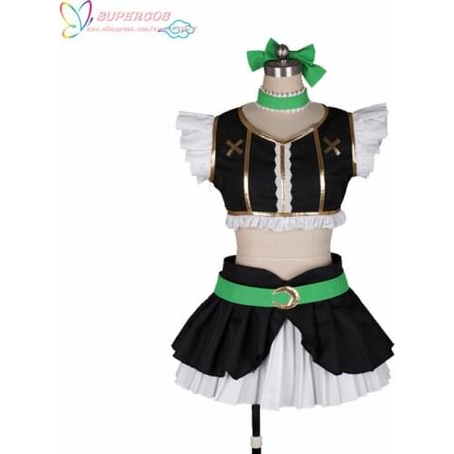 LoveLive! Rin Hoshizora Skirt Suit Cosplay Costume ,Perfect Custom For you