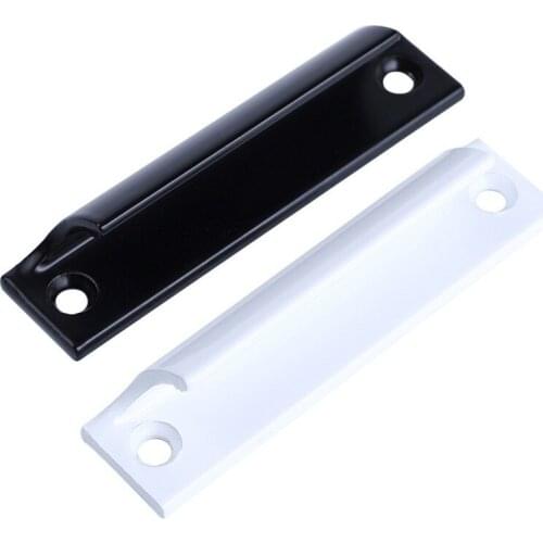 Sliding door handle Aluminum alloy thickened window and cabinet drawer small black door handle interior doors modern
