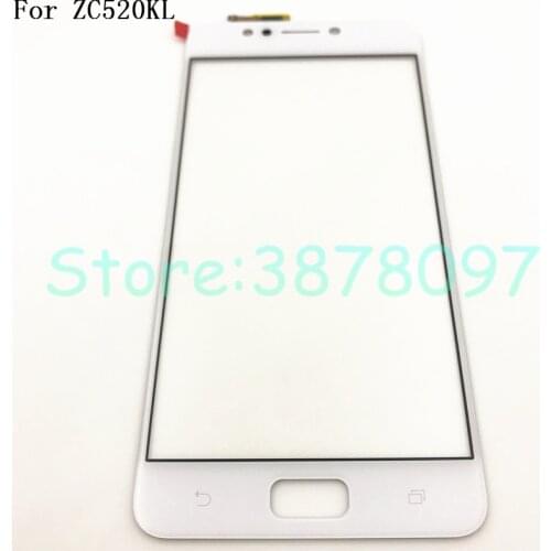 Touch Panel For Asus Zenfone 4 Max ZC520KL Touch Screen Digitizer Outer Front touch Glass Lens Sensor with Logo