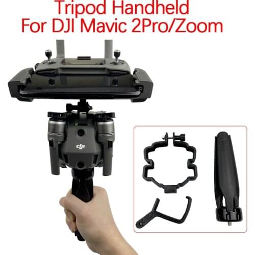 For DJI Mavic 2 Pro/Zoom Drone Remote Control Tripod Handheld Gimbal Camera Shooting Stabilizer Bracket Modification Accessories