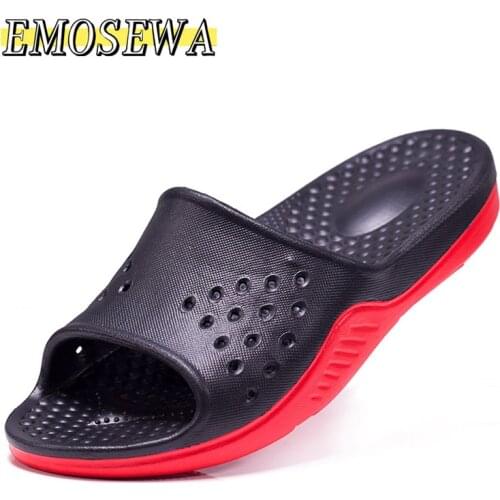 EMOSEWA Slides Women Summer Beach Home Slippers Flat Heel Sandals Men Ladies Couple Shoes Indoor Flip Flops Zapatillas Mujer 51