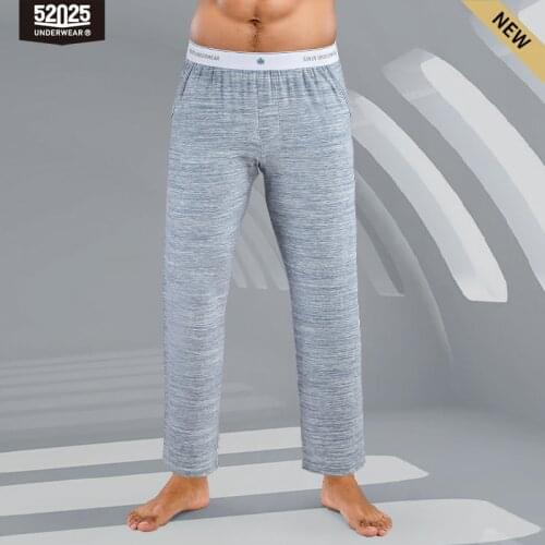 52025 Long Pants Lounge Relaxed Pants Home Trousers Pajama Pants Sleep Bottoms Homewear Bottoms Men Pyjamas Pajamas Home Pants