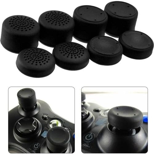 8pcs Enhanced Analog ThumbStick Joystick Grips Extra High Enhancements Cover Caps For PS4/3/2 For XBOX ONE/360 Game Controller