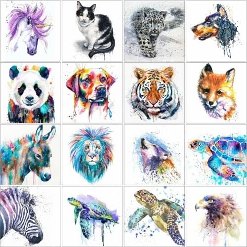 Full Square/Round Drill 5D Diy Diamond Painting Tortoise Diamond Embroidery Dog Animal Mosaic Eagle Cross Stitch Home Decor Gift
