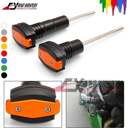 Motorcycle CNC Aluminum Falling Protection Frame Sliders Crash Protector For Kawasaki 650 VERSYS 650 2015 2016 15 16
