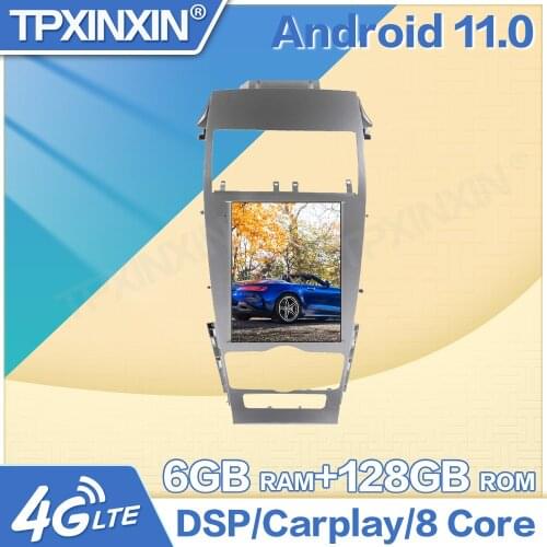 Android 10 6+128G For Lincoln MKZ MKX Continental 2013+ Vertical Screen ISP HD Video Stereo Audio Player Smart Voice Radio