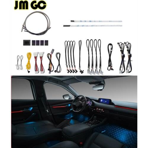 Automotive LED lights for Mazda CX30 ambient light, interior modification, door panel lights, 64-color trim, original installati