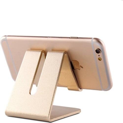 Mobile Phone Holder Stand Aluminium Alloy Metal Tablet Desk Holders & Stands for iPhone X/8/7/6 Plus Samsung Phone/ipad