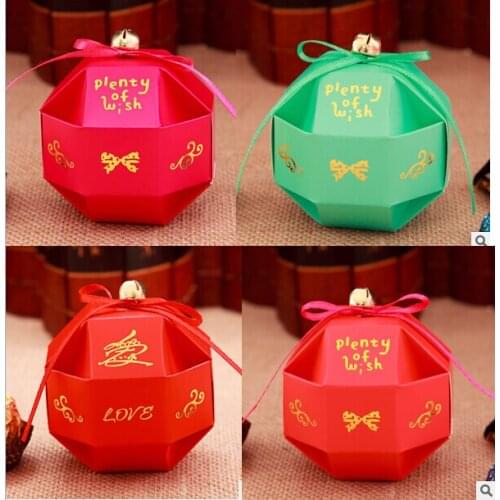 DHL fedex Free shipping 600pcs 4 colors hot selling Pleasantly sweet box box joyful DIY box candy wedding box