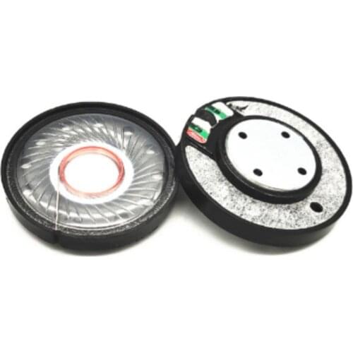 2pcs Headphone Speaker Driver 32Ohm Speaker Repair Parts Earphone Loundspeaker