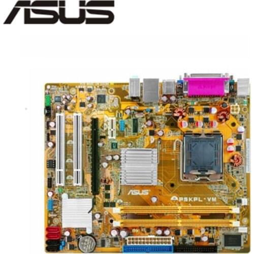 For Asus P5KPL-VM Desktop Motherboard G31 Socket LGA 775 Q8200 Q8300 DDR2 Original Used Mainboard On Sale