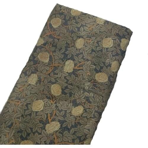 Brand New Blooming Rose Flowers Printed Cotton Fabric 50x105cm Design 018 Fabric Patchwork for Cloth Dress Party Home Decor