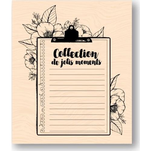 French Transparent Clear Stamp for DIY scrapbooking/Card Making C336