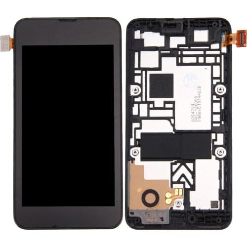 IPartsBuy LCD Display + Touch Panel with Frame for Nokia Lumia 530