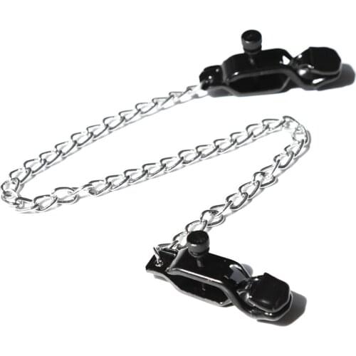 Metal Chain Nipple Clamps Breast Torture Stimulator BDSM Bondage Sex Toys For Couples Adult Games Erotic Fetish Sex Products