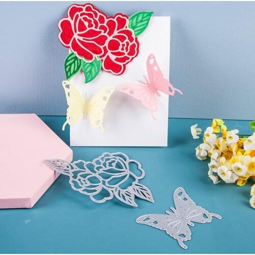 Metal cutting dies flower butterfly cut die mold decoration Scrapbook paper craft knife mould blade punch stencils dies