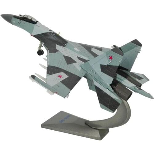 1/72 Scale Alloy Fighter Sukhoi SU-35 Multi-fighter Jet Model Russian Air Force SU35 Aircraft Toys for Collection Decoration