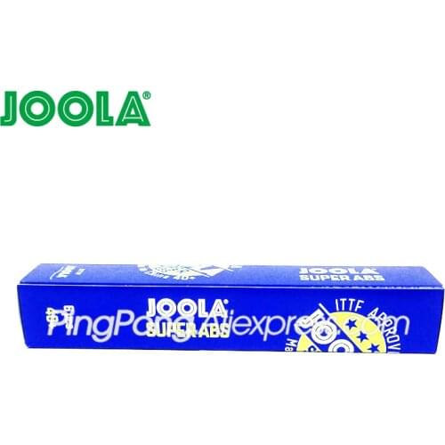 12 Balls JOOLA SUPER ABS 3-Star Table Tennis Ball ITTF Approved Plastic 40+ JOOLA 3 STAR Ping Pong Balls