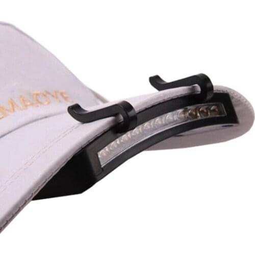 Hat Clip Light Lamp Cap Head Flashlight Chargeable 11 LED for Night Fishing Running Camping Hiking Mountain Climbing