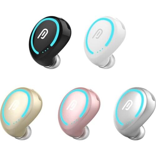 Mini Invisible Ture Wireless Earphone Noise Reduction Bluetooth Headphone Handsfree Stereo Headset TWS Earbud With Microphone