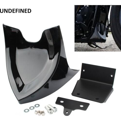 Chin Lower Front Spoiler Air Dam Fairing Cover For Harley Sportster Iron 883 XL1200 XL883 48 Super Low Custom XL1200C 2004-2018