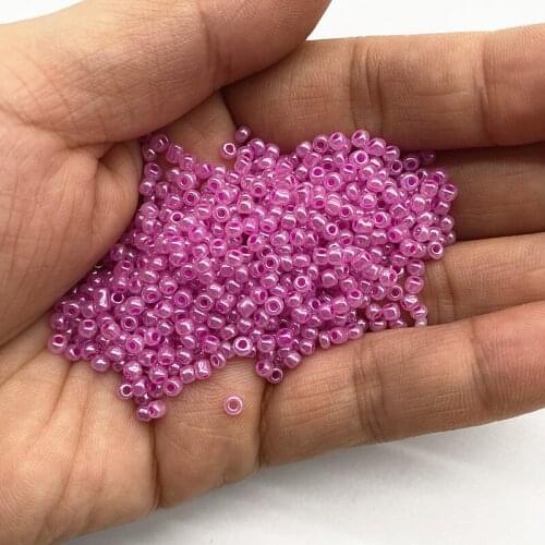 New 2/ 3/4/mm cream beads Charm Czech Glass Seed Beads DIY Bracelet Beads for Jewelry Making Earring Necklace # 08