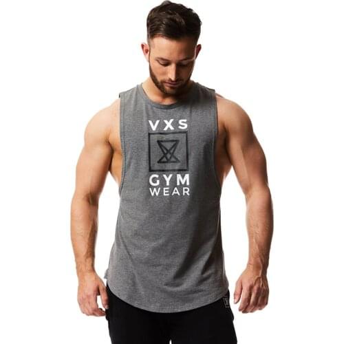 Men Tank Top Cotton High Quality Undershirt Bodybuilding Singlet Fitness Sleeveless Vest Male Tank Tops Summer Casual Vest