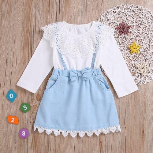 Джинсовые платья для малышек Oklady China At AliExpress