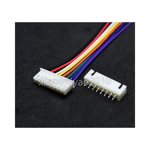 10 sets 8P Straight Plug XH2.54 2.54mm Pin Wire Cable Length = 30cm