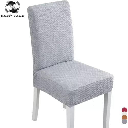 S/M/L Thick Material Stretch Chair Cover For Kitchen/Wedding Elastic Chair Covers Spandex Dining Room Chair Cover With Back