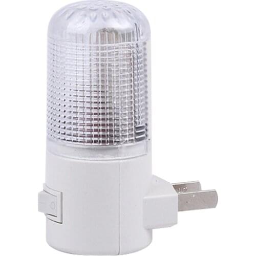 3W AC 110-220V LED MINI Night Light US Plug Bedside Lamp for Children Baby Bedroom Wall Socket Light Home Decoration Lamp