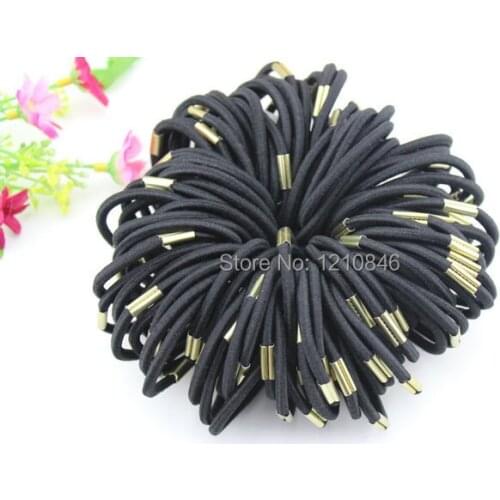 Trail order free shipping Hair ring black hairband hair ribbons tooth ring gear for woman baby girl hair accessories 50pcs/lot