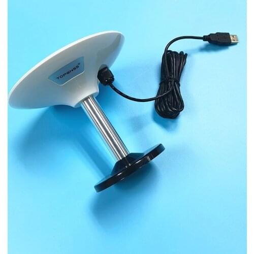 TOP102 USB GPS GLONASS GALILEO GNSS RECEIVER ANTENNA cable3meter NMEA0183 USB level Support windows 7 8 10 Xp CE