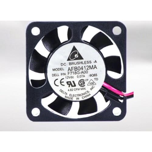 Ventilador de refrigeración silencioso, bola Dual, AFB0412MA, para Delta 4CM, 4010, 12V, 0.10A