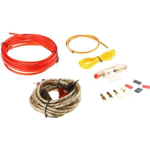 High Quality Car Amplifier Wiring Audio Subwoofer Sub Power AMP RCA Cable