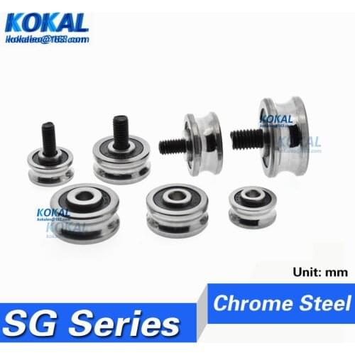 10PCS/lot Transmission Eccentric Wheel With Free Fixing Screws Double Row Miniature Pulley SG10 SG15 SG20 SG 25 SG66