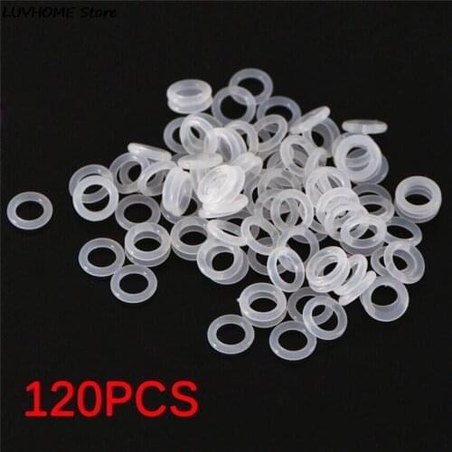 120pcs/bag Rubber O Ring Keyboard Switch Dampeners Keyboards Accessories White For Keyboard Dampers Keycap O Ring Replace Part