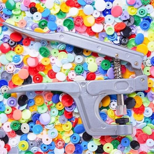 50Sets T5 Plastic Resin Snaps Fastener Folder Dark Buckle Button Garment Accessories Baby Clothes Clips Qulit Cover Sheet Button